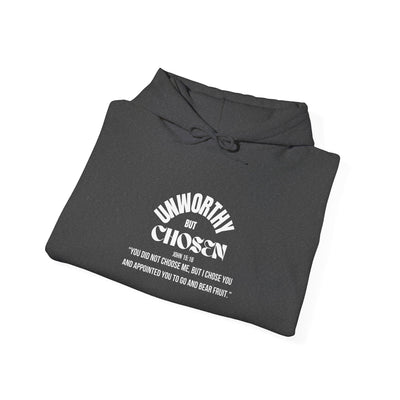 Unworthy but Chosen Unisex Motivational Hoodie