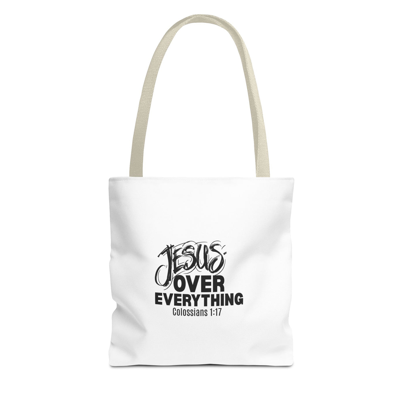 Inspirational Tote Bag | Jesus Over Everything | Faith Inspired  Everyday Use