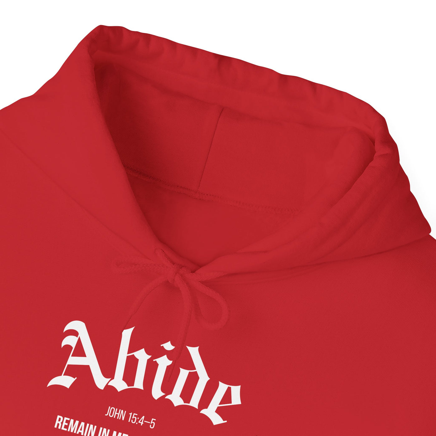 Cozy Abide Hoodie for Faith & Inspiration, Unisex Sweatshirt for Everyday Wear