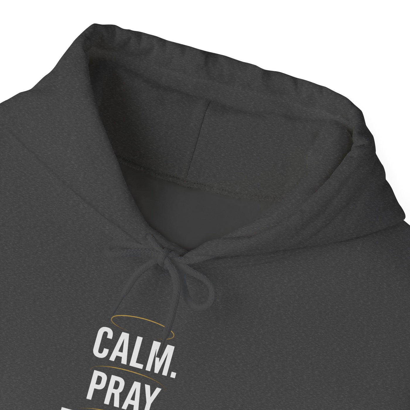 Motivational Unisex Hoodie - Calm. Pray. Execute.