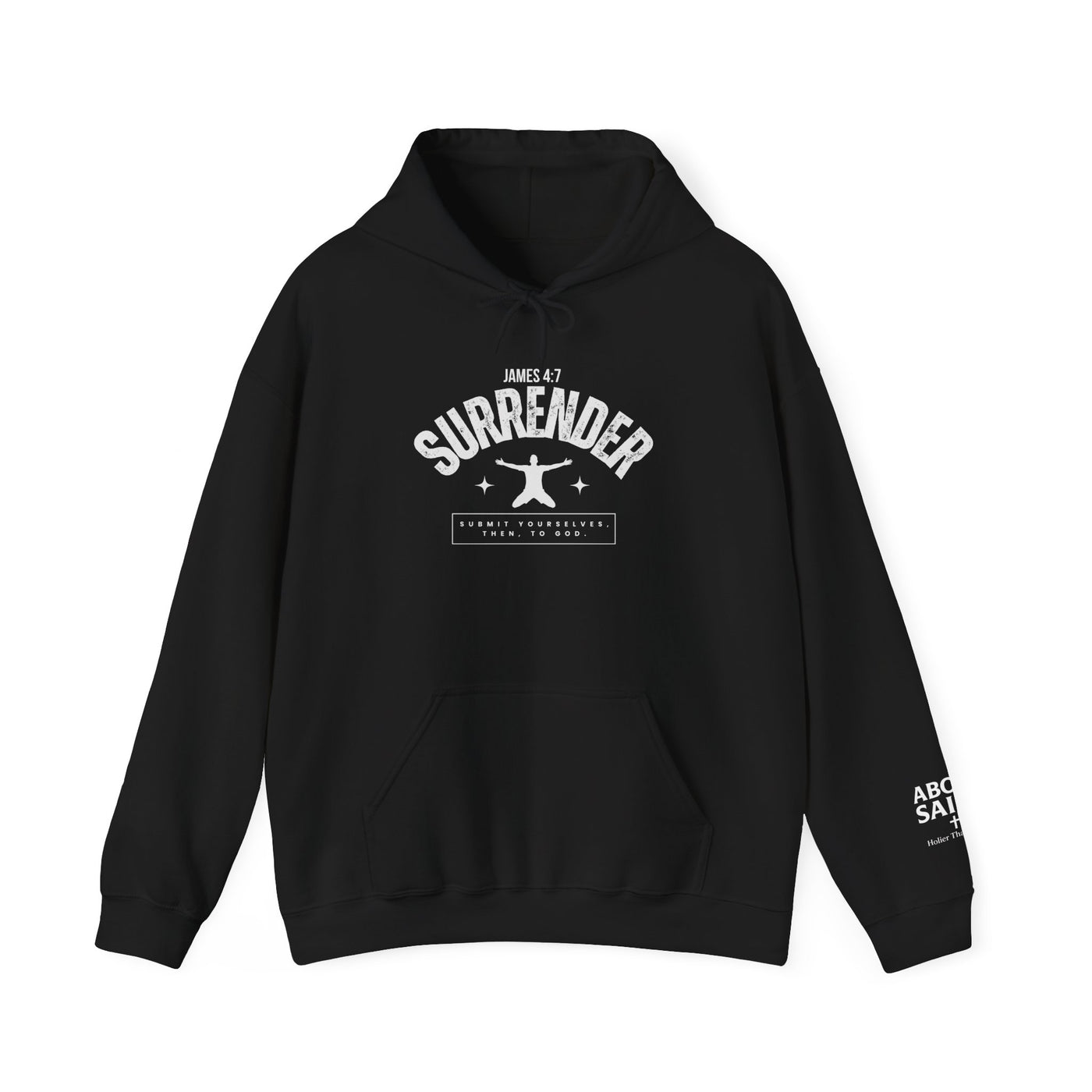 Inspirational Surrender Hoodie - Unisex Heavy Blend Sweatshirt