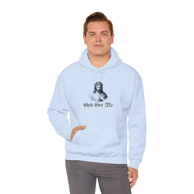 Inspirational God Got Me Hoodie, Faith-Based Apparel for Everyday Wear