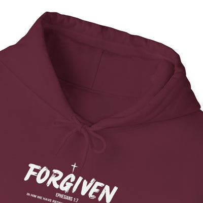 Forgiven Unisex Hoodie - Inspirational Sweatshirt for Faith