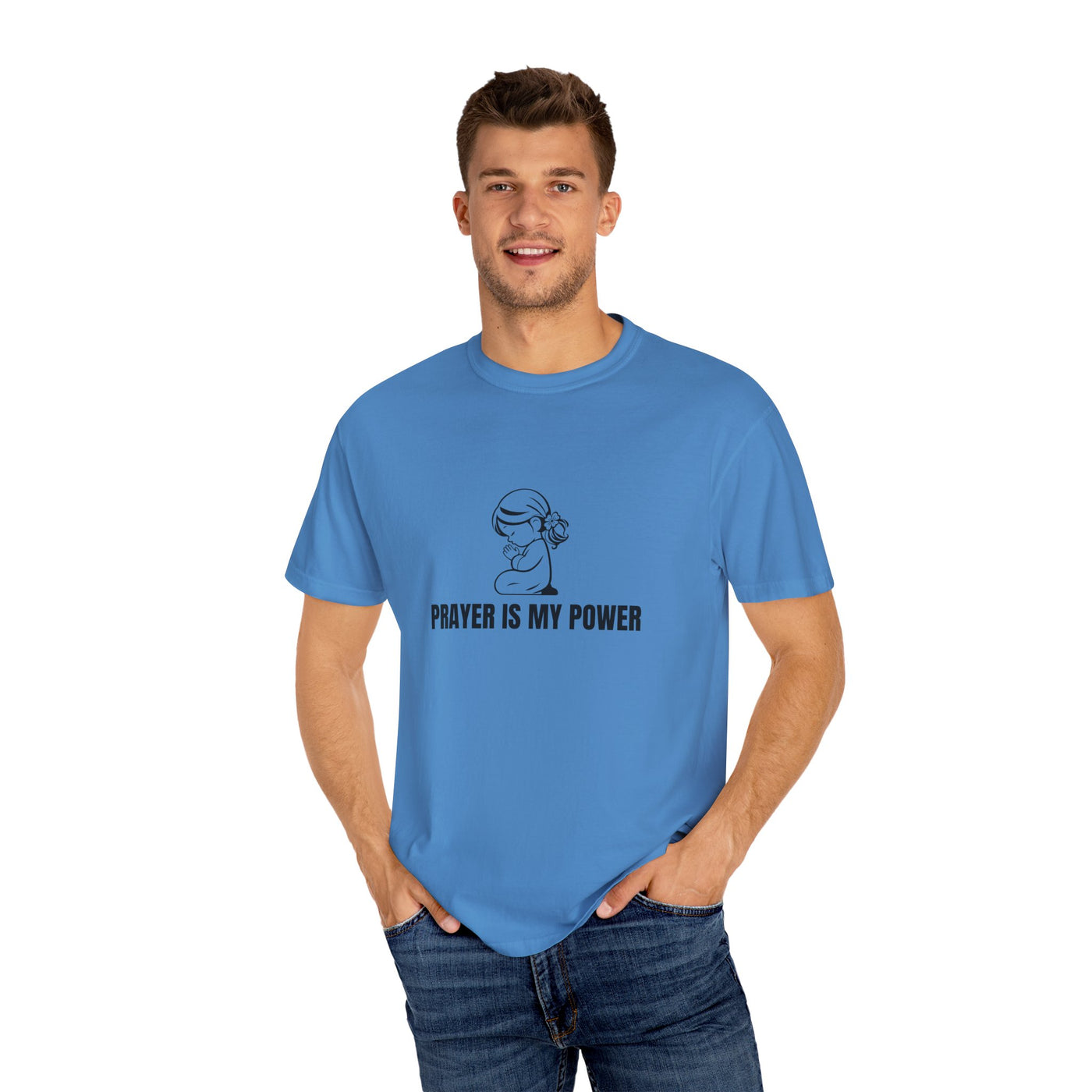 Prayer Power Unisex T-Shirt, Spiritual Tee, Faith Shirt, Casual Wear, Gift for Believers