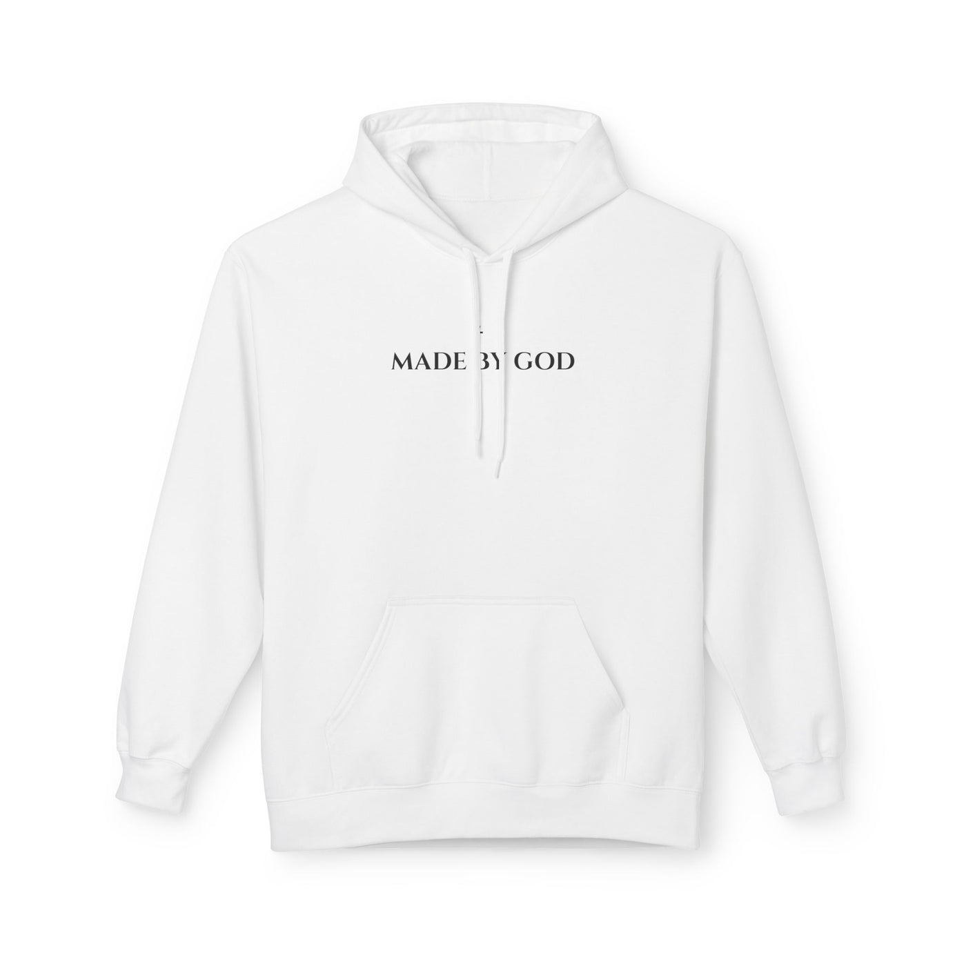 Unisex Made by God Hoodie, Inspirational Apparel