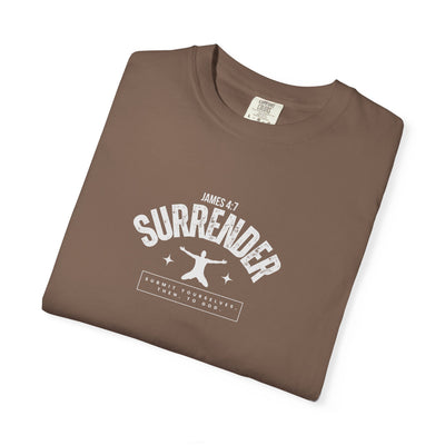 Unisex Surrender Shirt, Inspirational Tee , Everyday Wear