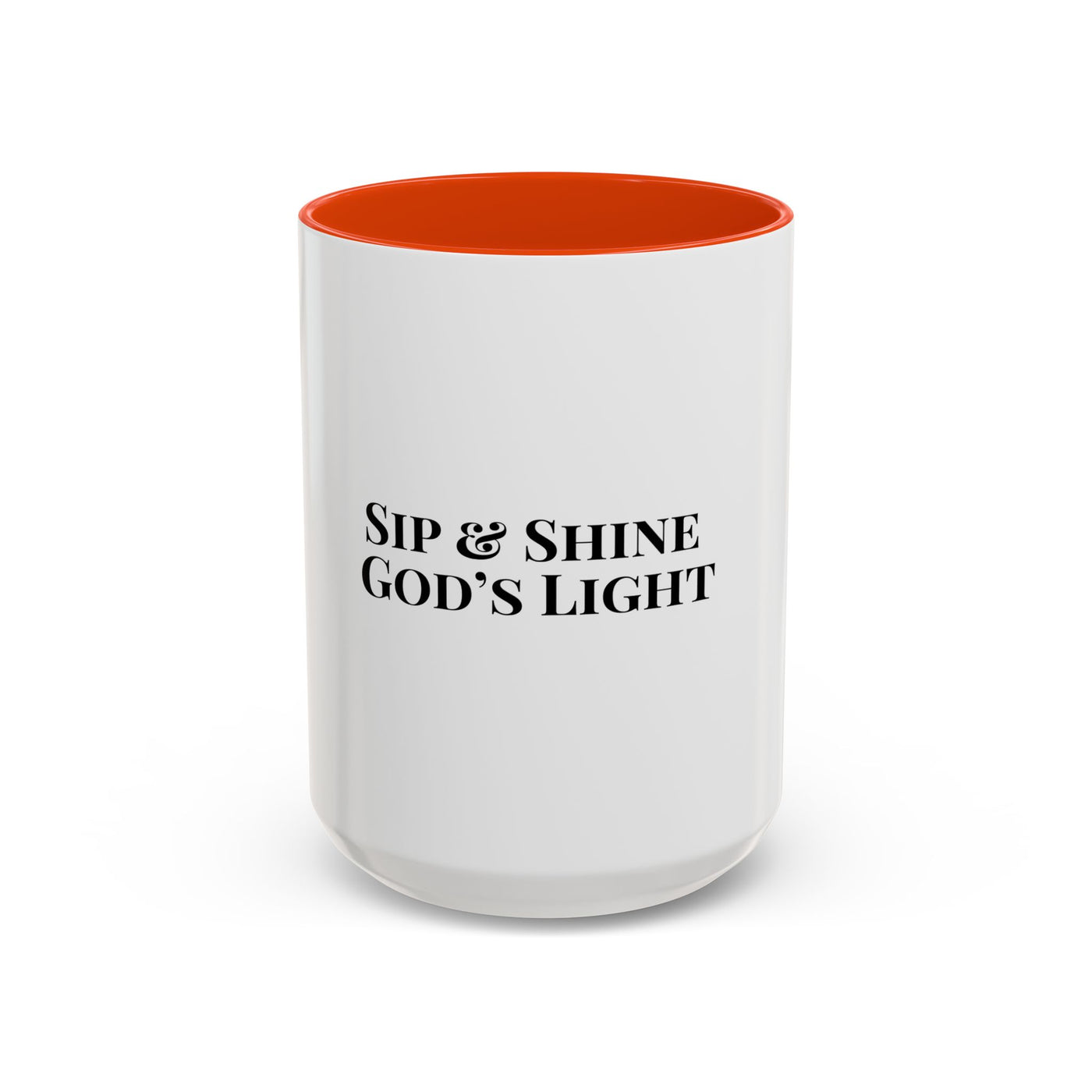 Sip and Shine God's Light Colorful Mugs (11oz, 15oz)