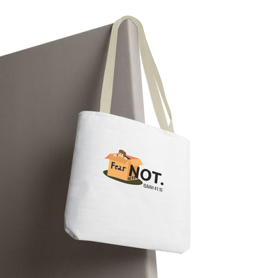 Fear Not Inspirational Tote Bag, Motivational Shopping Bag