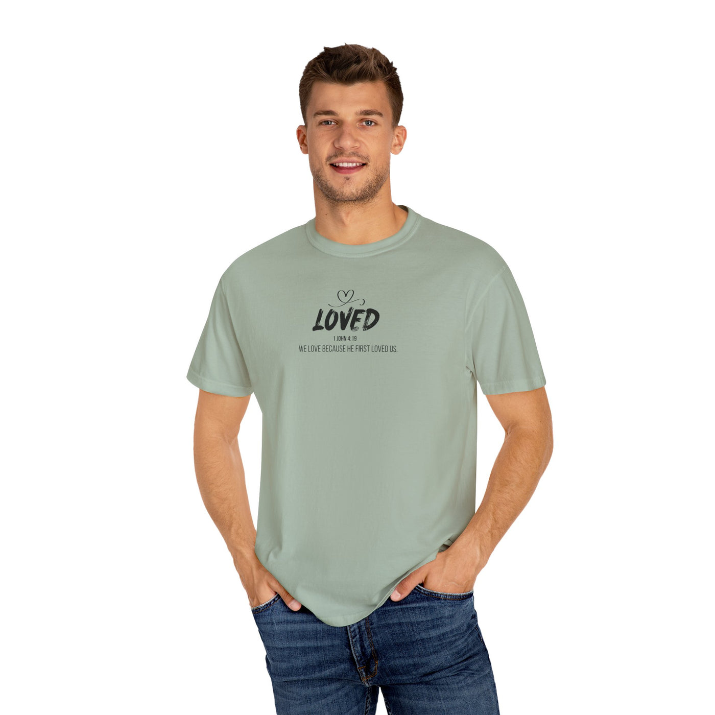 Loved Motivational  Tee for Comfort