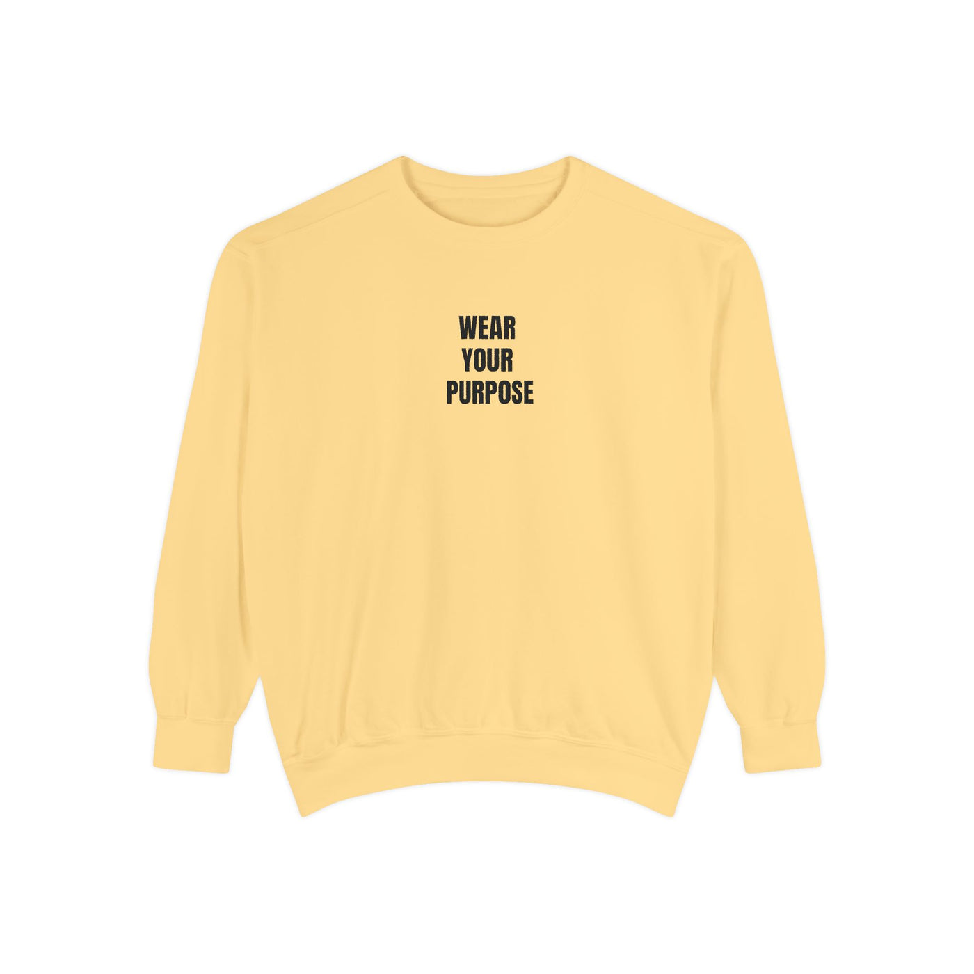Purposeful Unisex Sweatshirt, Cozy Gift for Friends, Affirmation Apparel