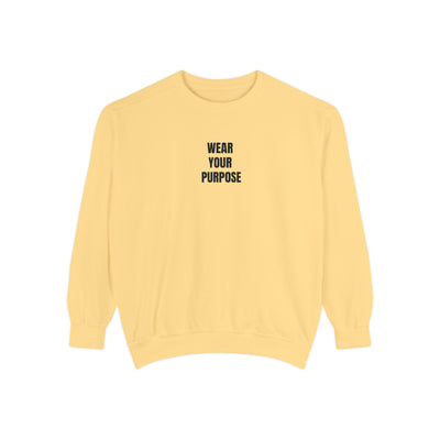 Purposeful Unisex Sweatshirt, Cozy Gift for Friends, Affirmation Apparel