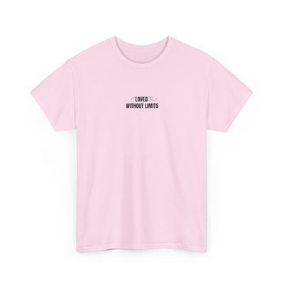 Love Without Limits Unisex Heavy Cotton Tee, Casual T-Shirt, Inspirational Apparel