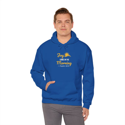 Joy Comes in the Morning Hoodie, Inspirational  Sweatshirt