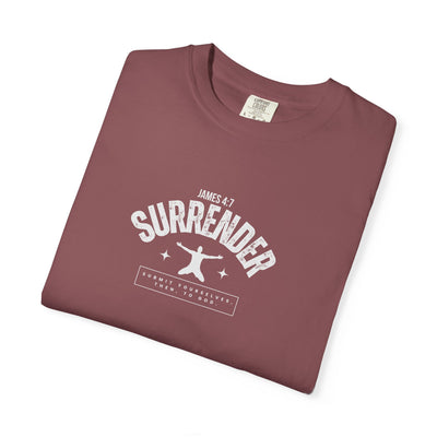Unisex Surrender Shirt, Inspirational Tee , Everyday Wear