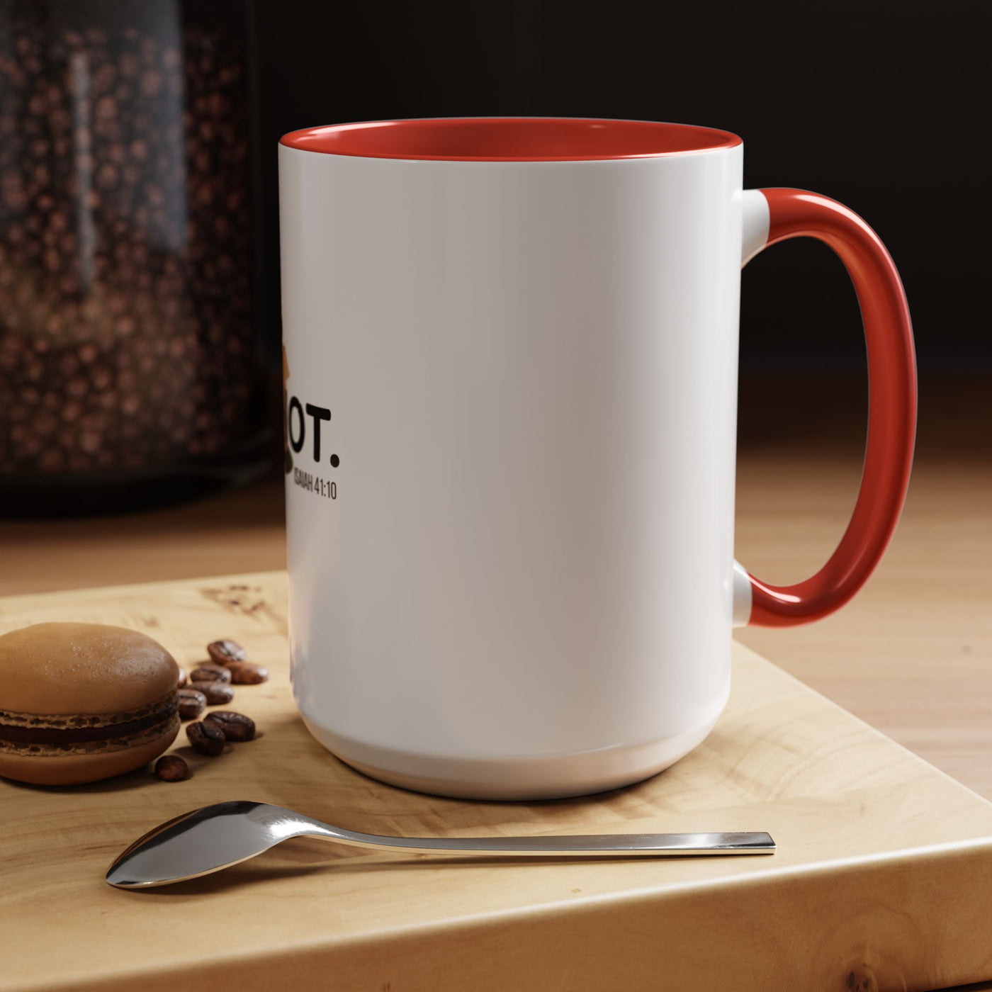 Fear Not Inspirational Coffee Mug, Motivational Mug, Gift for Encouragement, Self-Care Mug, Faith-Based Gift