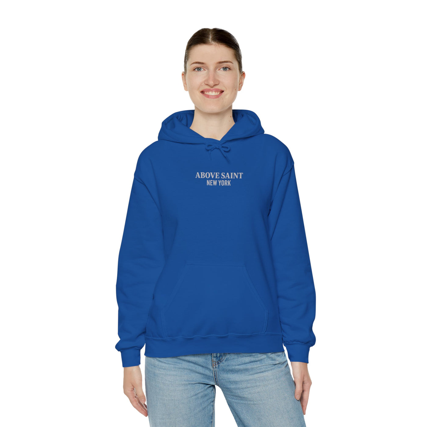 Inspirational Hooded Sweatshirt - "Walk by Faith, Not by Fear"