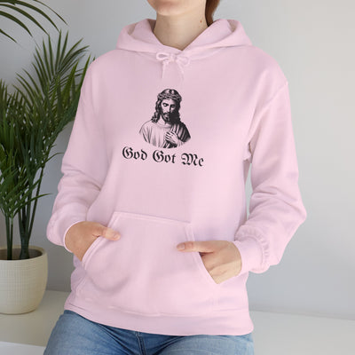 Inspirational God Got Me Hoodie, Faith-Based Apparel for Everyday Wear
